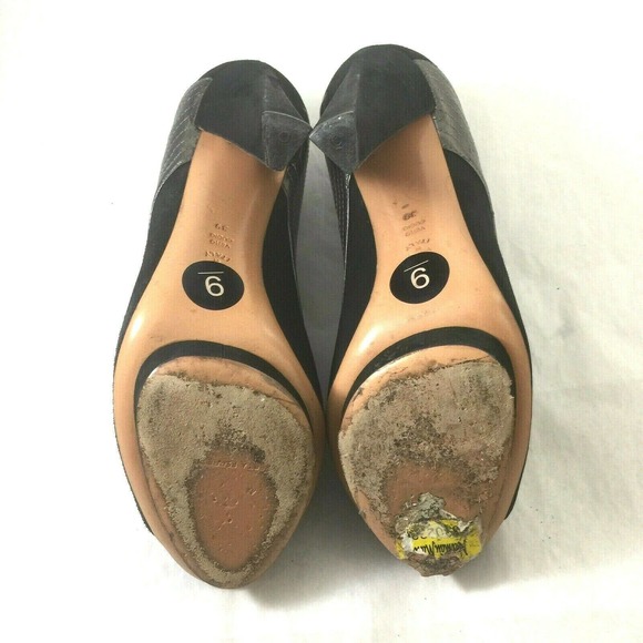 ALBERTA FERRETTI Pump Lace Up Bootie Suede Black - Picture 8 of 9